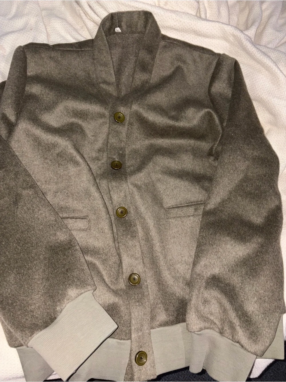 kurt cobain cardigan sweater green ready to break in